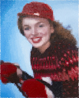 Skier (Young Marilyn 19)